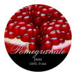 Pomegranate Regular Mouth Ball Jar Topper Insert